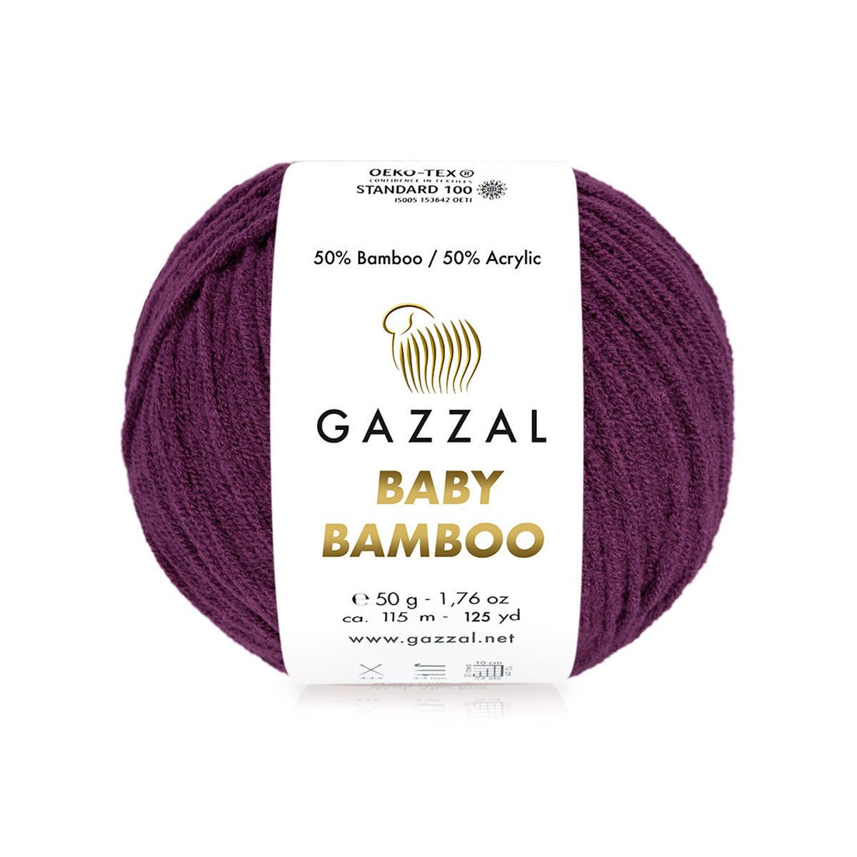 Gazzal Baby Bamboo 95211 yarn by YarnPark