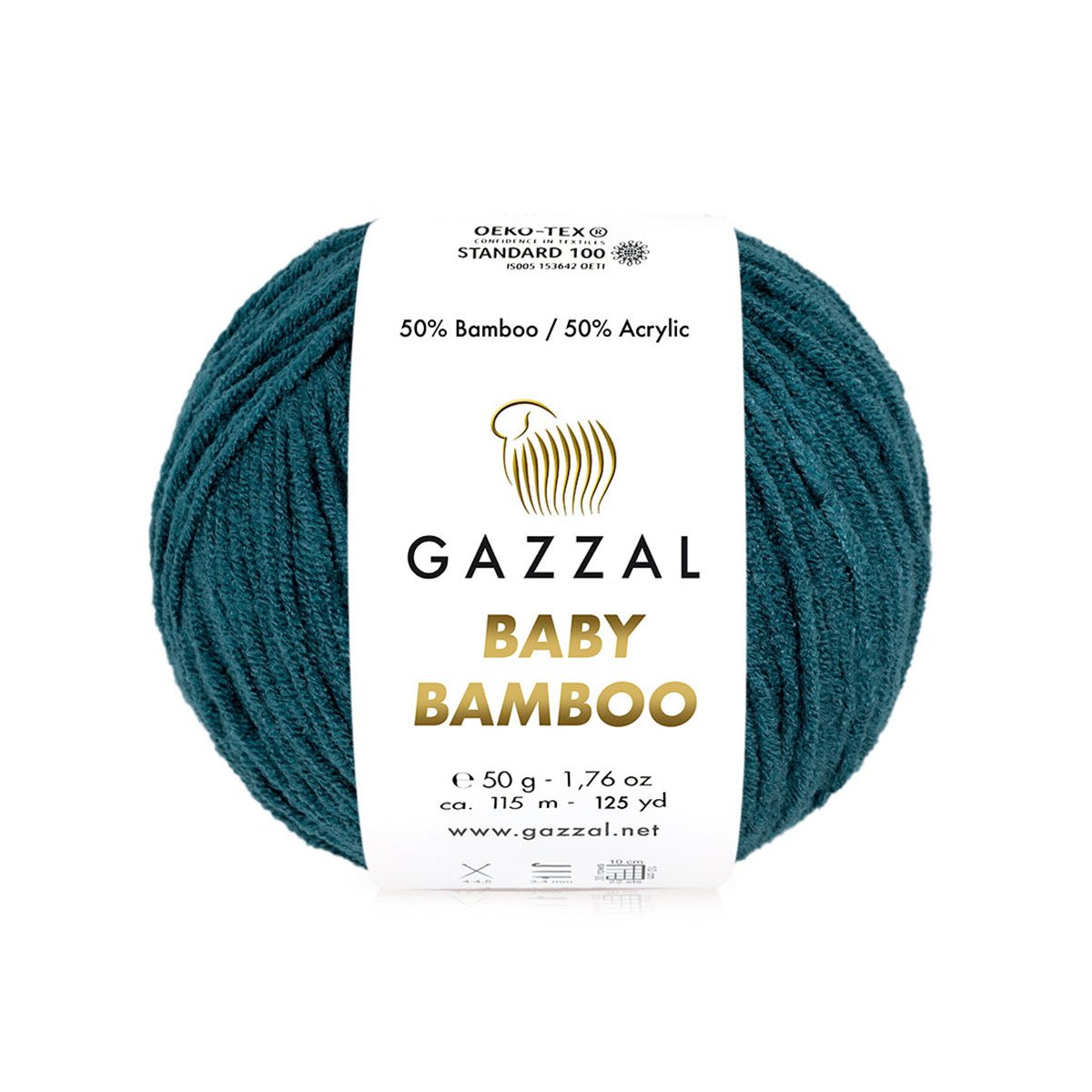 Gazzal Baby Bamboo 95220 yarn by YarnPark