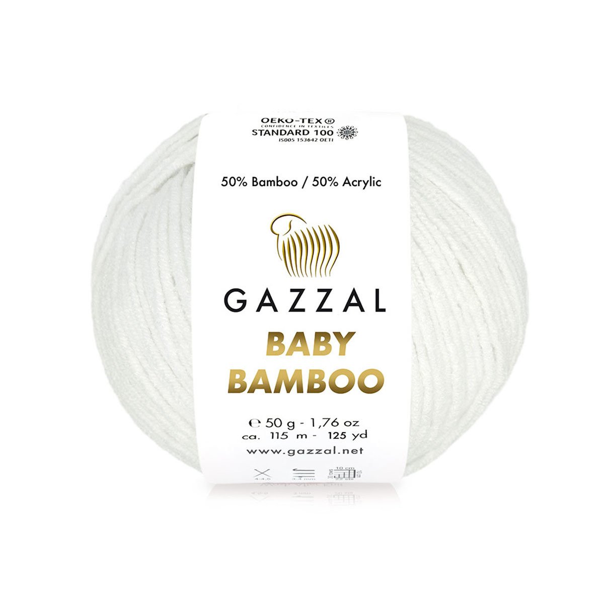 Gazzal Baby Bamboo 95227 yarn by YarnPark