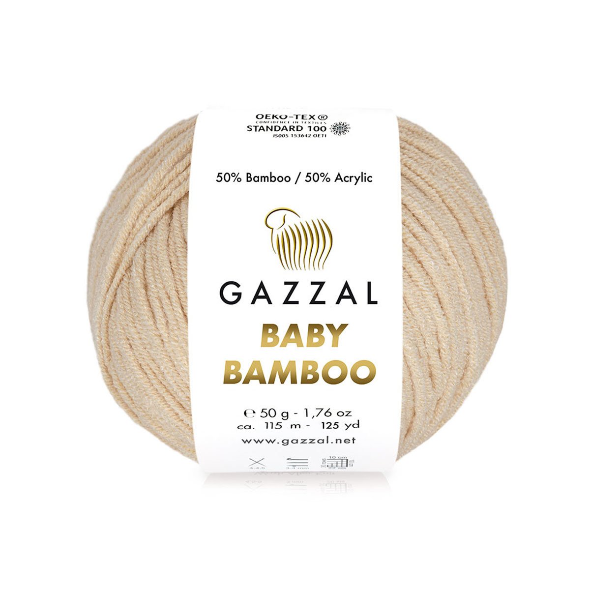 Gazzal Baby Bamboo 95230 yarn by YarnPark