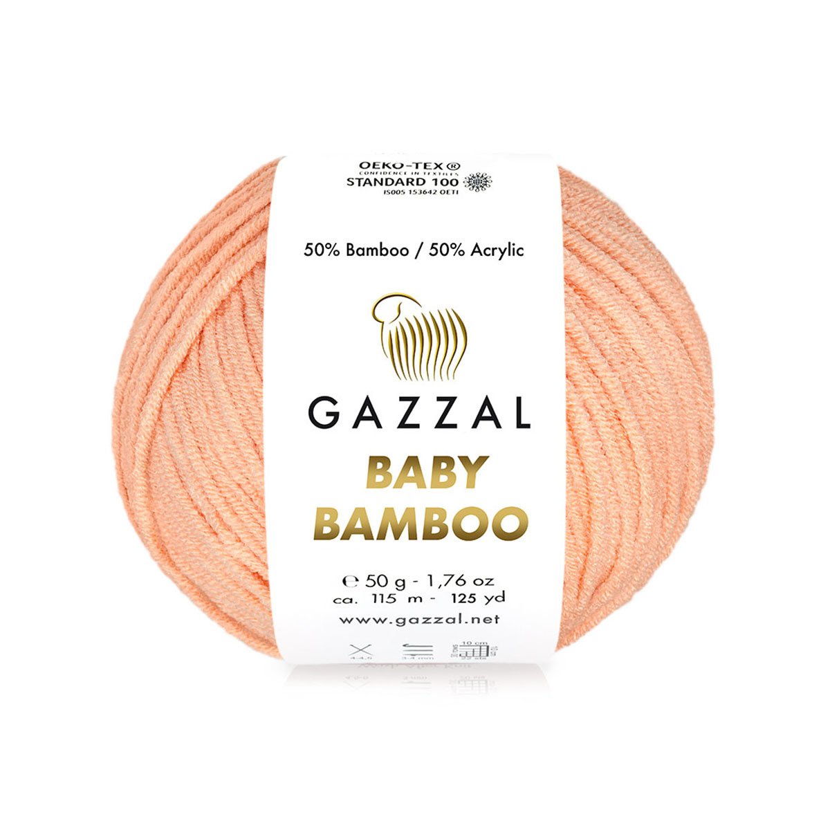 Gazzal Baby Bamboo 95234 yarn by YarnPark