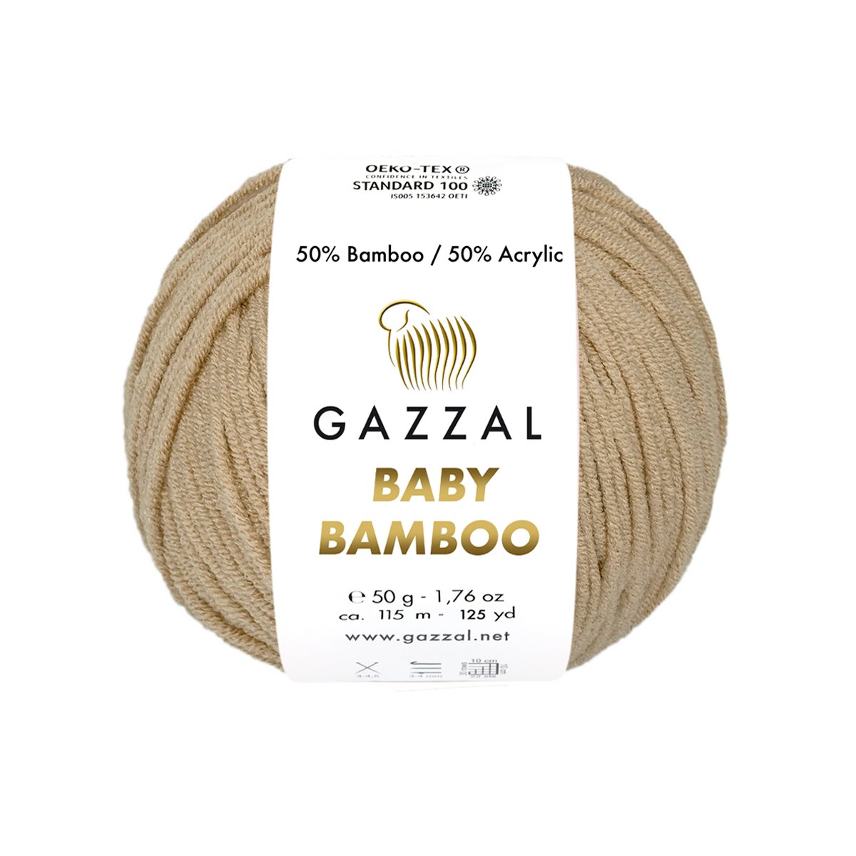 Gazzal Baby Bamboo 95237 yarn by YarnPark