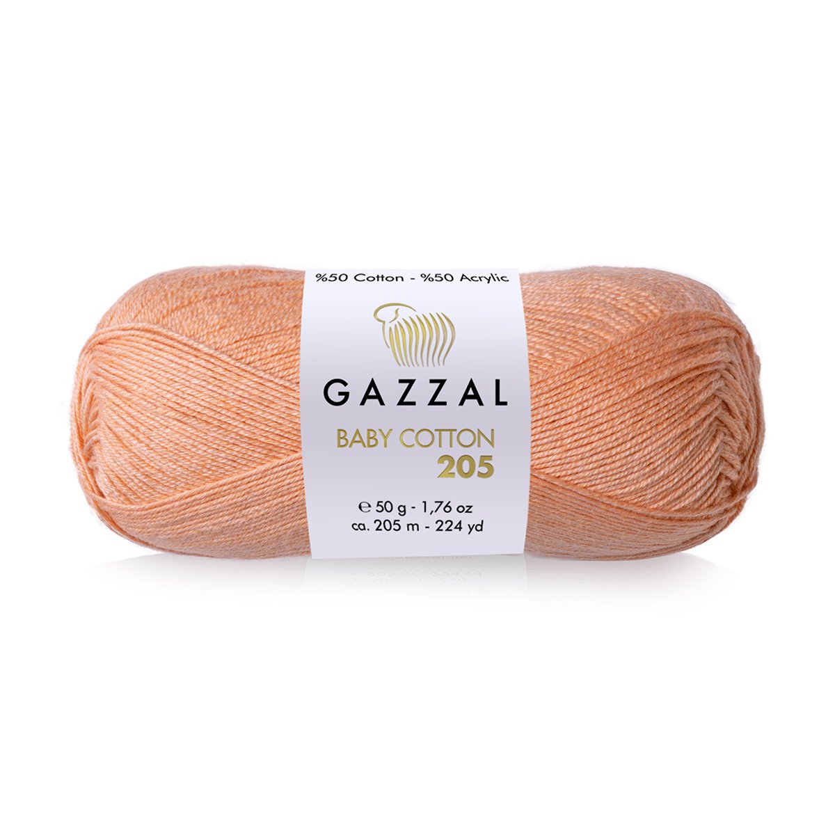 Gazzal Baby Cotton 205 503 yarn by YarnPark