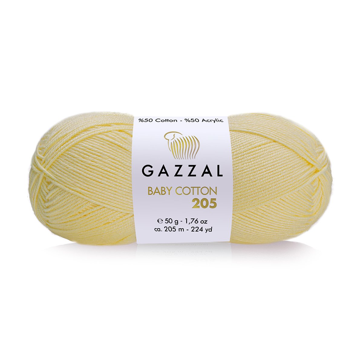 Gazzal Baby Cotton 205 504 yarn by YarnPark