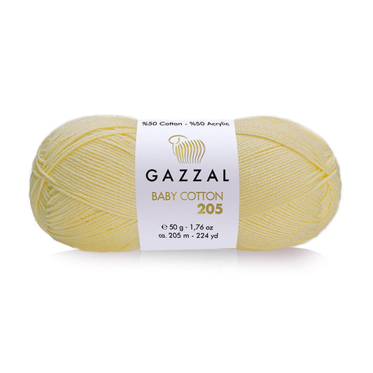 Gazzal Baby Cotton 205 504 yarn by YarnPark