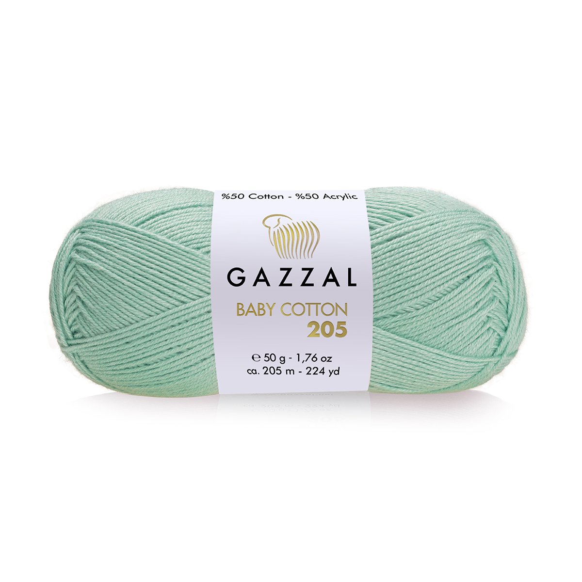 Gazzal Baby Cotton 205 507 yarn by YarnPark