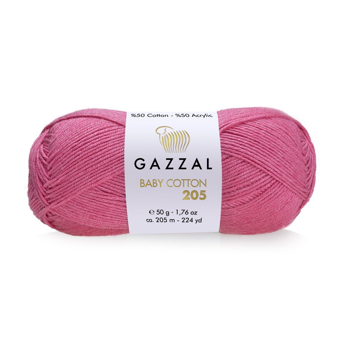 Gazzal Baby Cotton 205 509 yarn by YarnPark