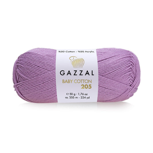 Gazzal Baby Cotton 205 510 yarn by YarnPark