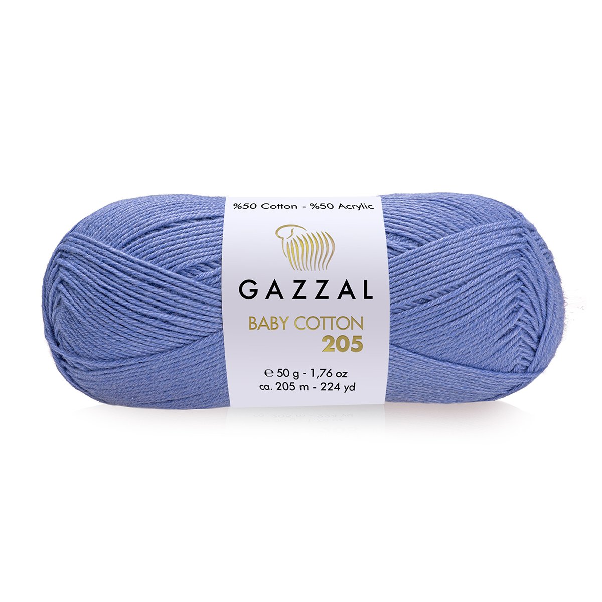 Gazzal Baby Cotton 205 512 yarn by YarnPark