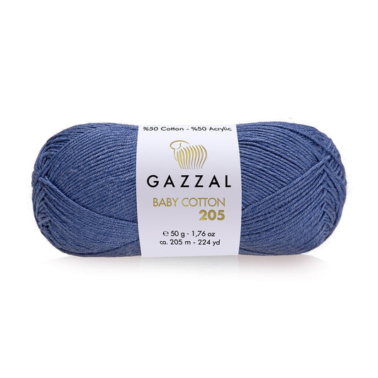 Gazzal Baby Cotton 205 513 yarn by YarnPark