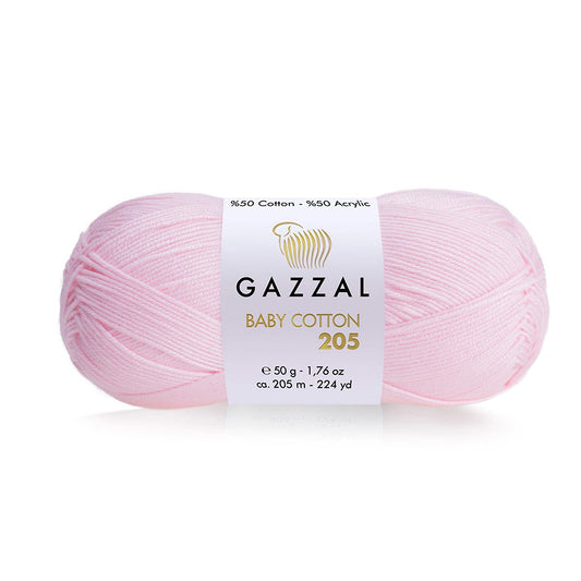 Gazzal Baby Cotton 205 514 yarn by YarnPark