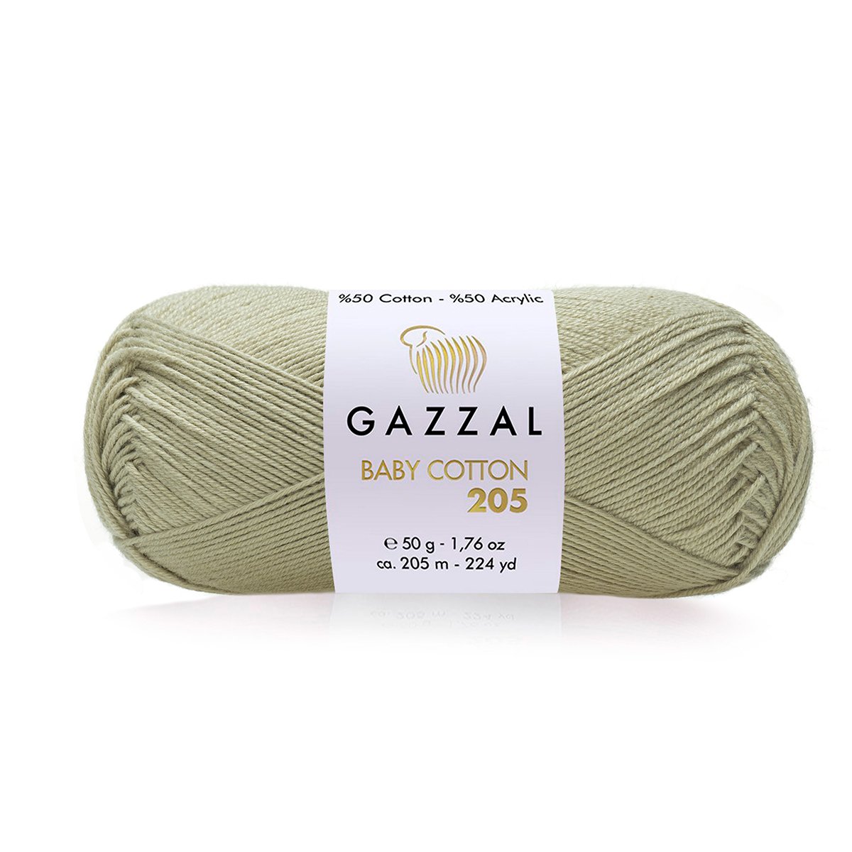 Gazzal Baby Cotton 205 518 yarn by YarnPark