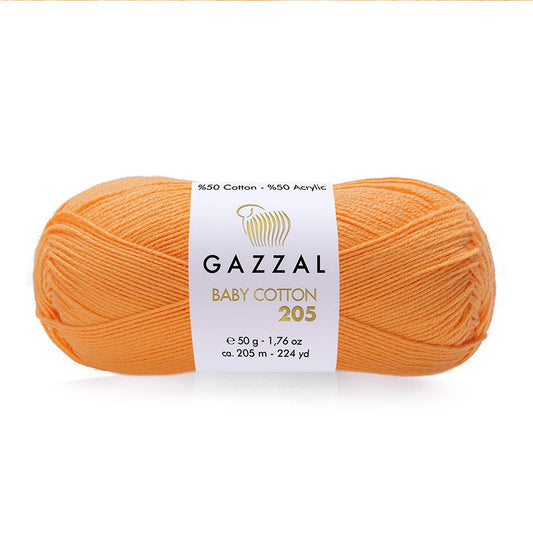 Gazzal Baby Cotton 205 521 yarn by YarnPark