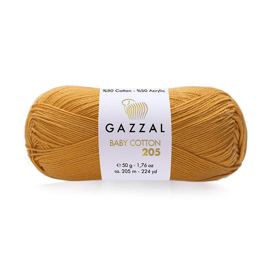 Gazzal Baby Cotton 205 522 yarn by YarnPark