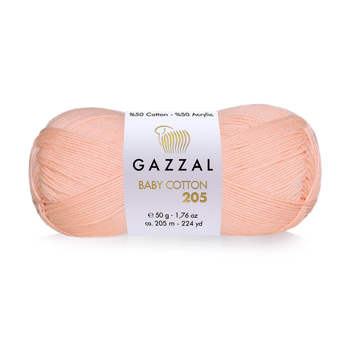 Gazzal Baby Cotton 205 523 yarn by YarnPark