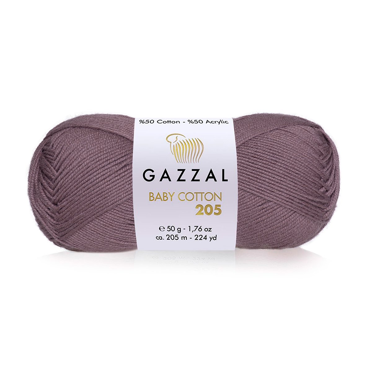 Gazzal Baby Cotton 205 524 yarn by YarnPark