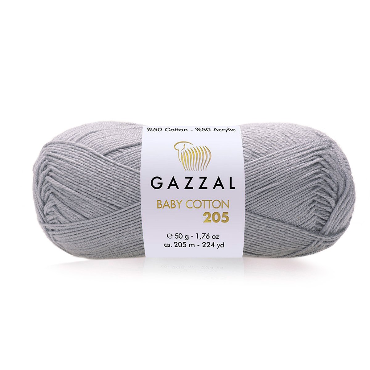 Gazzal Baby Cotton 205 525 yarn by YarnPark