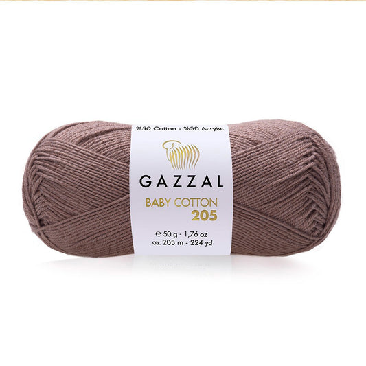 Gazzal Baby Cotton 205 526 yarn by YarnPark