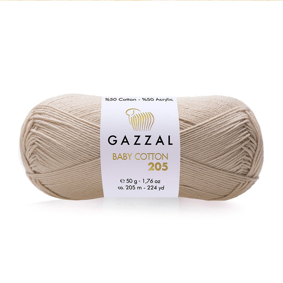 Gazzal Baby Cotton 205 528 yarn by YarnPark