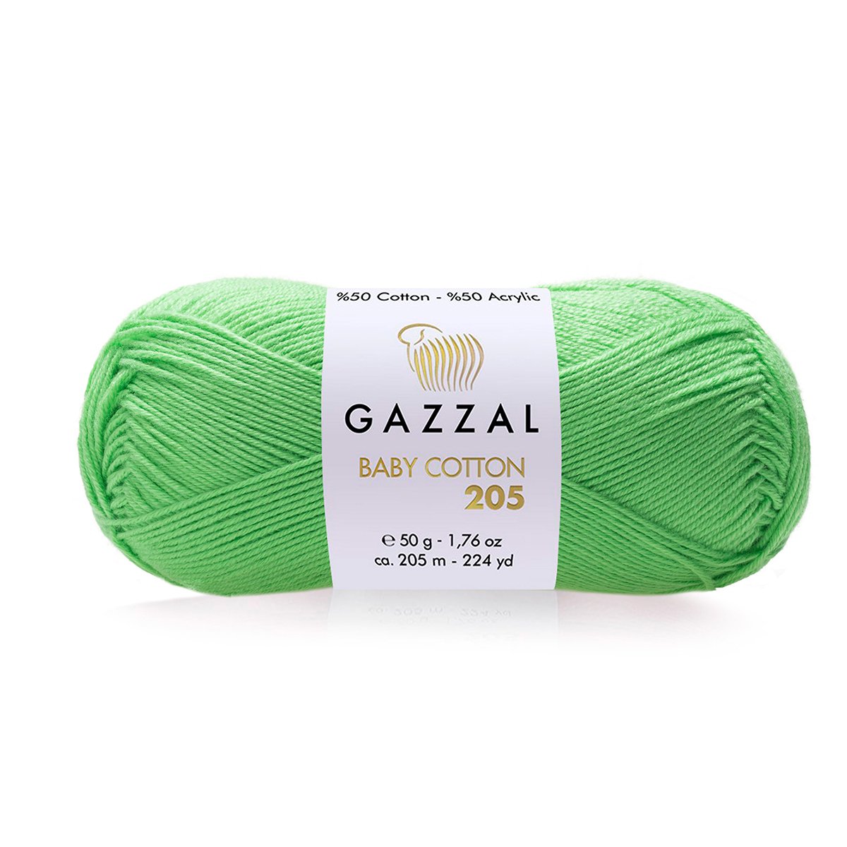 Gazzal Baby Cotton 205 529 yarn by YarnPark