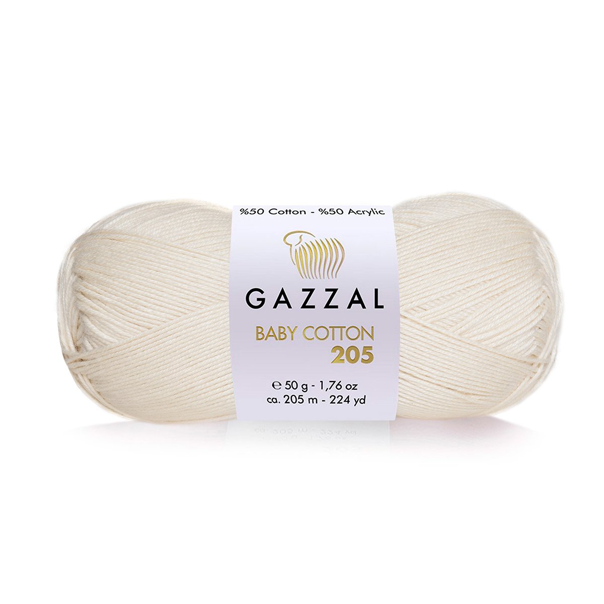 Gazzal Baby Cotton 205 530 yarn by YarnPark