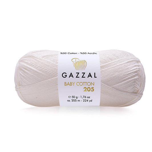 Gazzal Baby Cotton 205 531 yarn by YarnPark