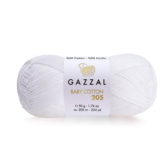 Gazzal Baby Cotton 205 532 yarn by YarnPark