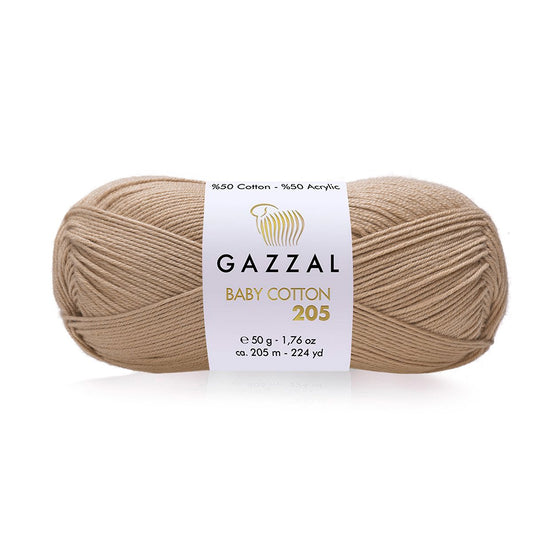 Gazzal Baby Cotton 205 534 yarn by YarnPark