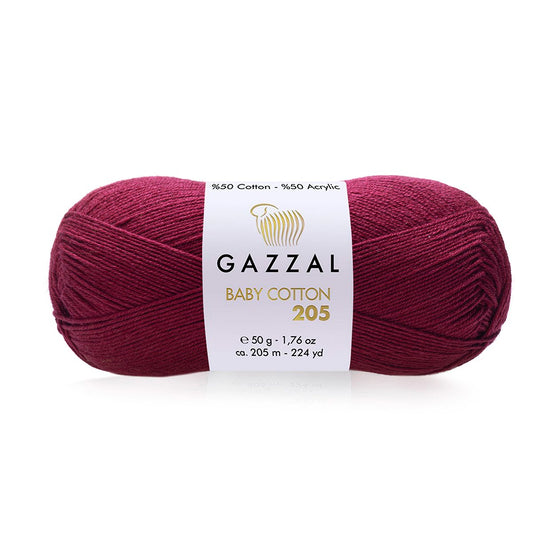 Gazzal Baby Cotton 205 535 yarn by YarnPark