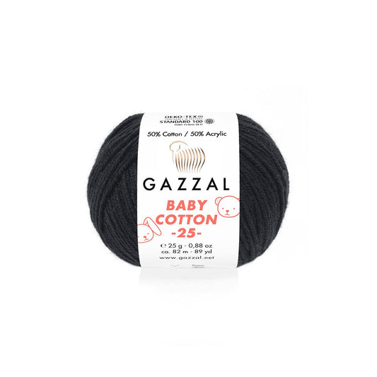 Gazzal Baby Cotton 25 3433 yarn by YarnPark