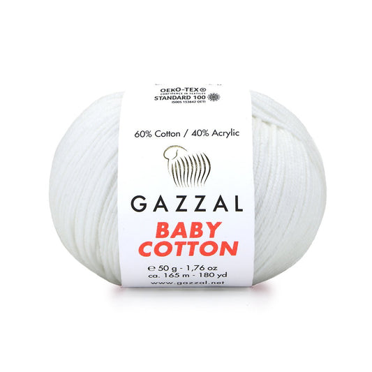 Gazzal Baby Cotton 3410 yarn by YarnPark