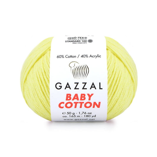 Gazzal Baby Cotton 3413 yarn by YarnPark