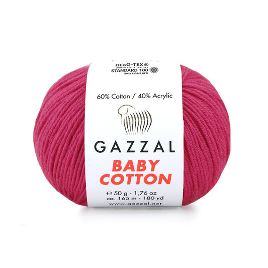 Gazzal Baby Cotton 3415 yarn by YarnPark