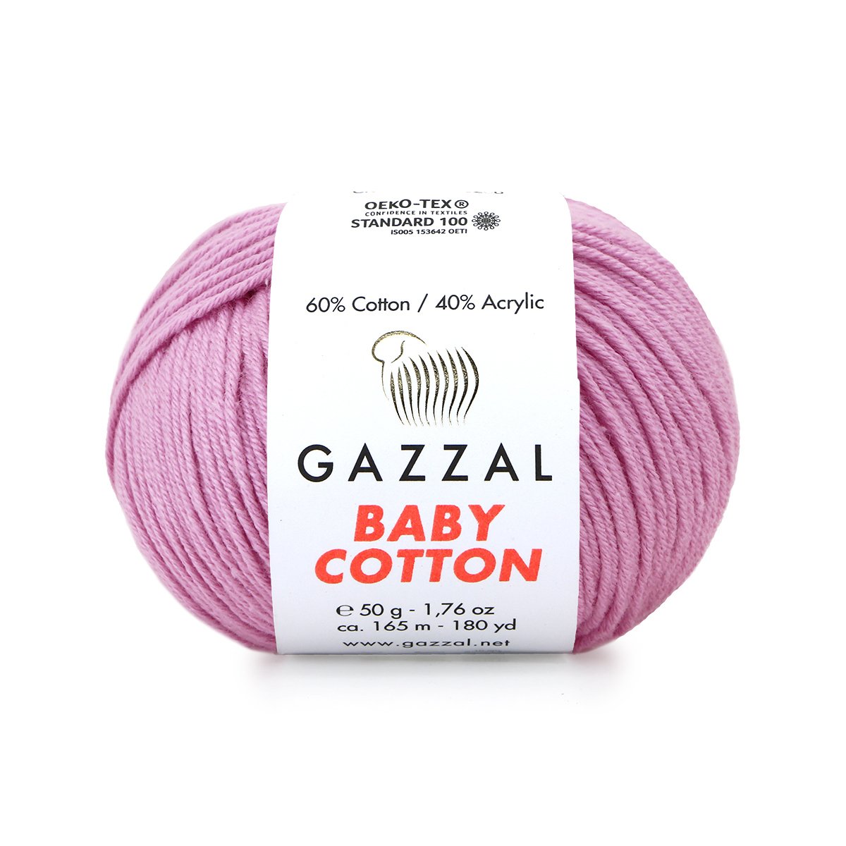 Gazzal Baby Cotton 3422 yarn by YarnPark