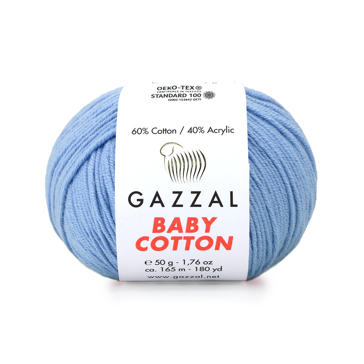 Gazzal Baby Cotton 3423 yarn by YarnPark