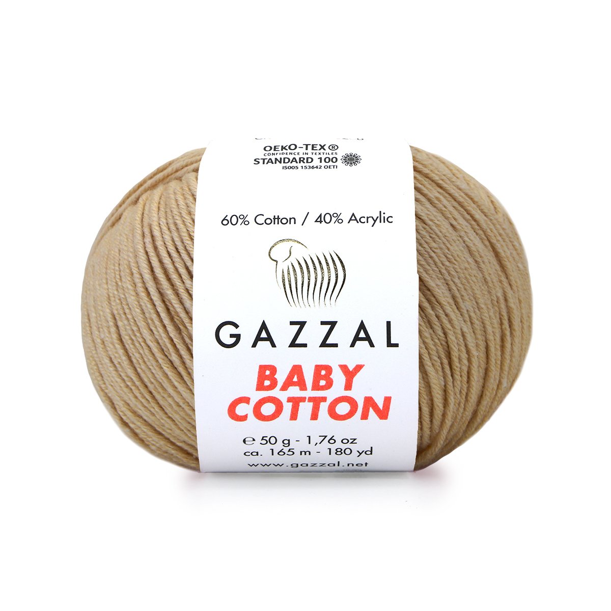 Gazzal Baby Cotton 3424 yarn by YarnPark