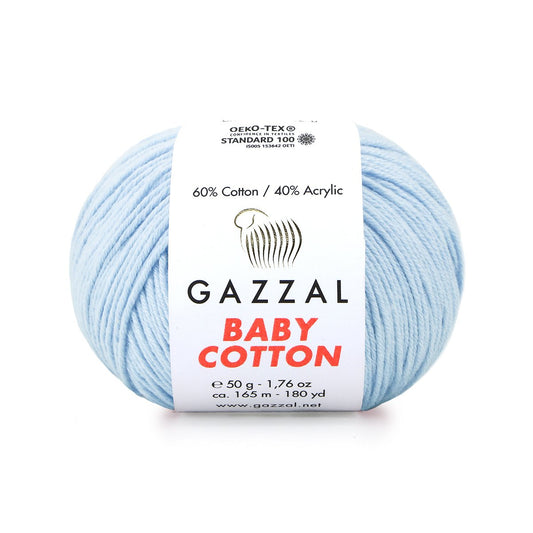 Gazzal Baby Cotton 3429 yarn by YarnPark