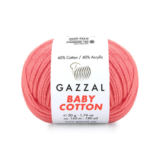 Gazzal Baby Cotton 3435 yarn by YarnPark