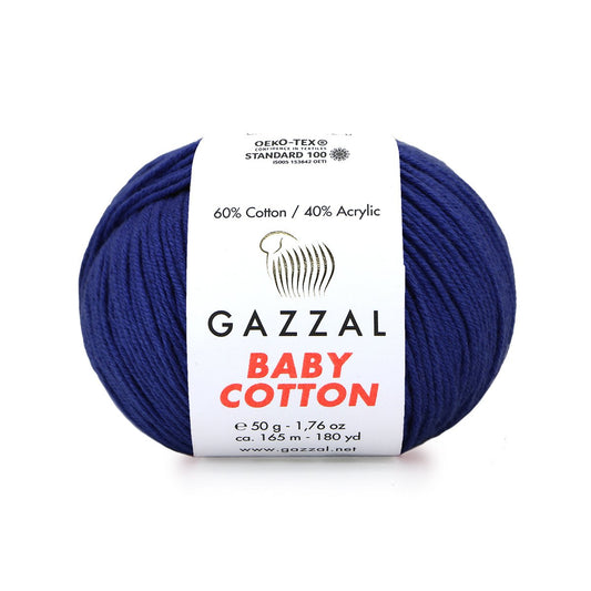 Gazzal Baby Cotton 3438 yarn by YarnPark