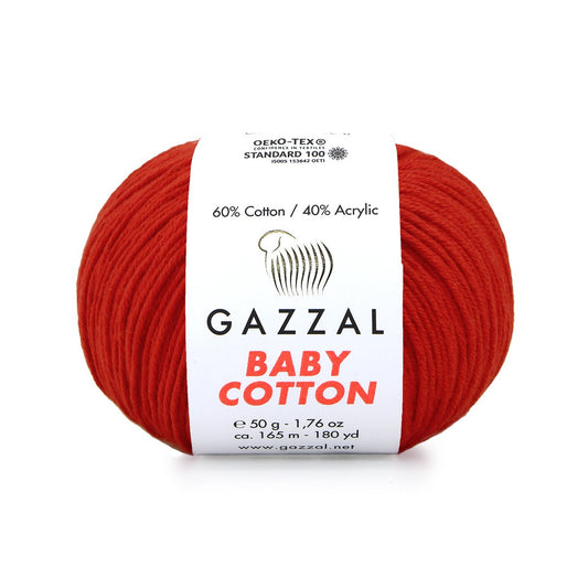 Gazzal Baby Cotton 3443 yarn by YarnPark