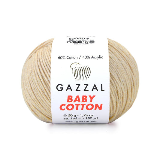 Gazzal Baby Cotton 3445 yarn by YarnPark