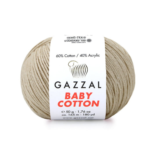 Gazzal Baby Cotton 3446 yarn by YarnPark