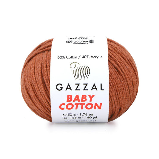 Gazzal Baby Cotton 3454 yarn by YarnPark