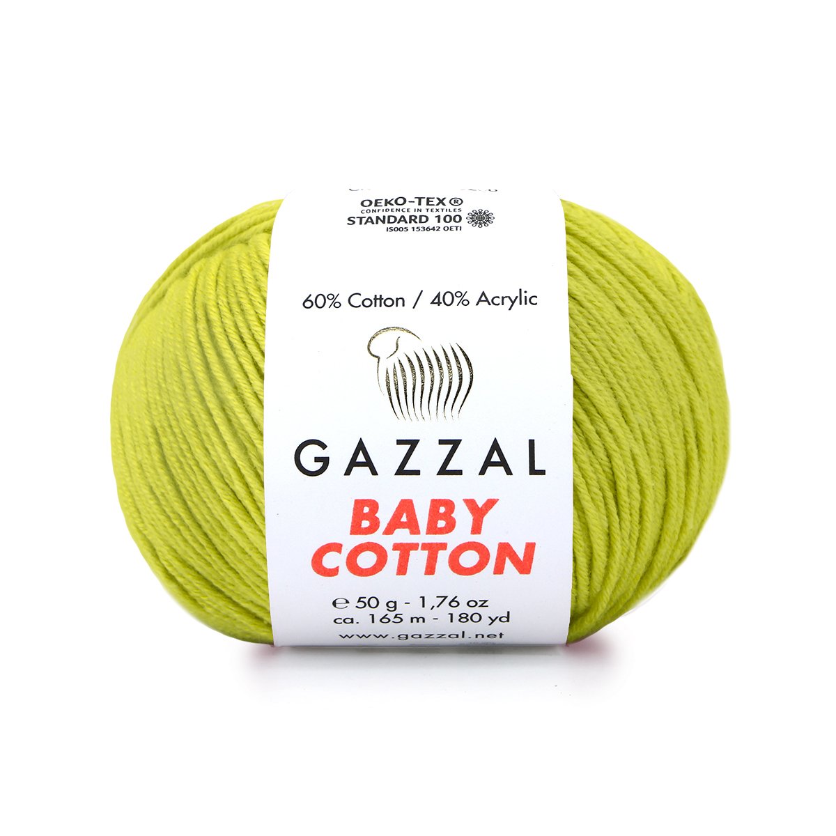 Gazzal Baby Cotton 3457 yarn by YarnPark