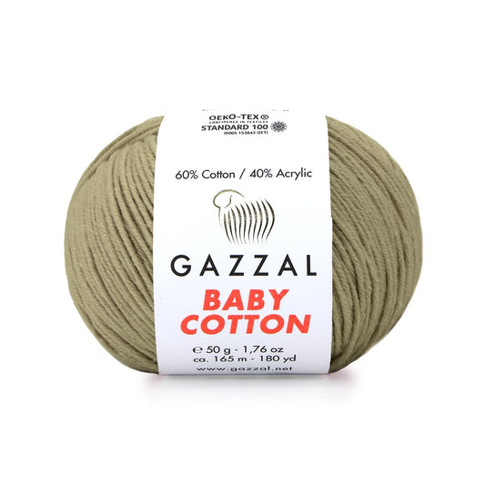 Gazzal Baby Cotton 3464 yarn by YarnPark