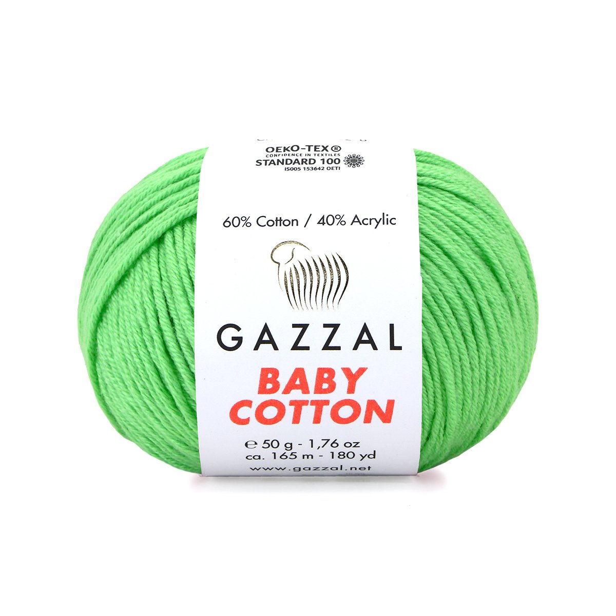 Gazzal Baby Cotton 3466 yarn by YarnPark