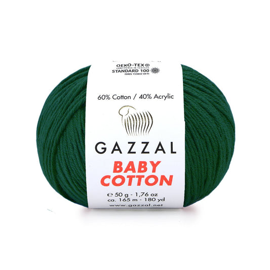 Gazzal Baby Cotton 3467 yarn by YarnPark