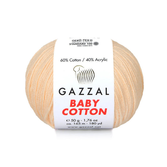 Gazzal Baby Cotton 3469 yarn by YarnPark