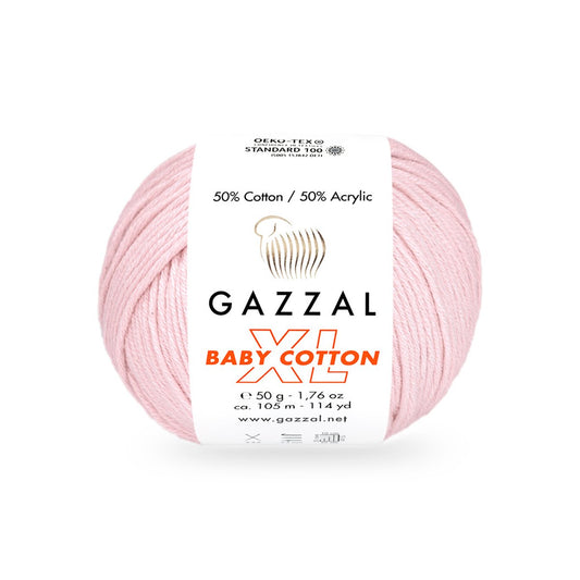 Gazzal Baby Cotton XL 3411XL yarn by YarnPark