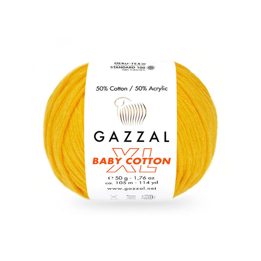 Gazzal Baby Cotton XL 3417XL yarn by YarnPark